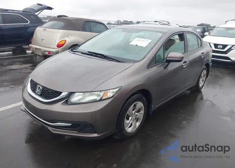 2014 Honda Civic Lx из США, поврежденный, VIN 19XFB2F59EE033130